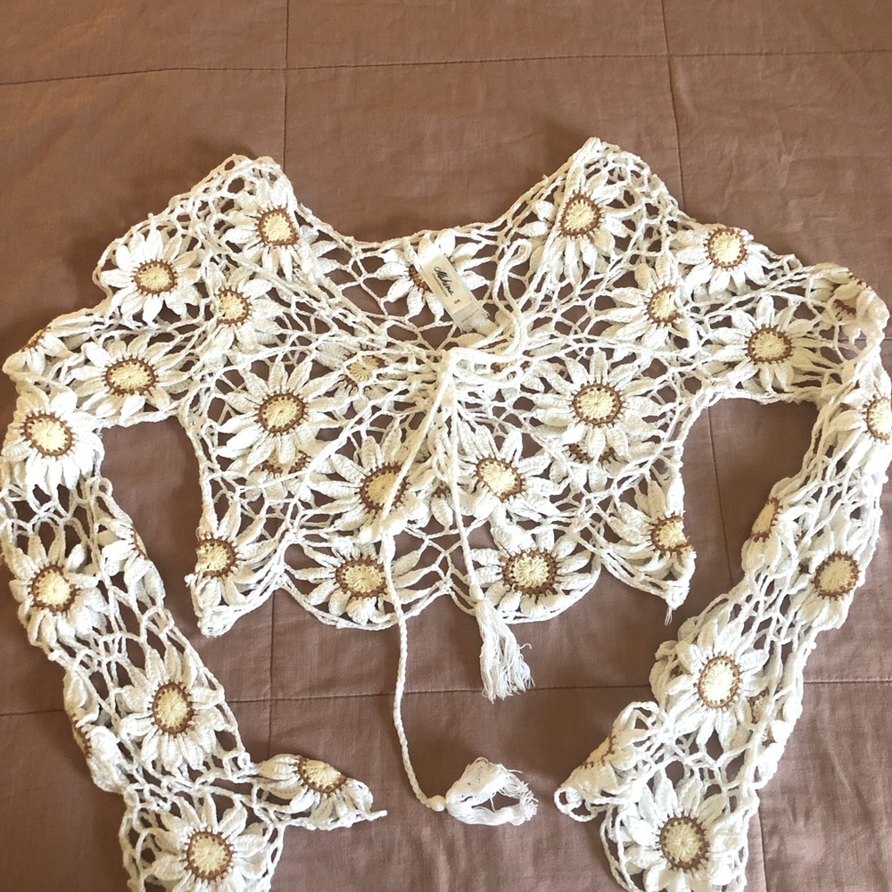 Crochet crop top